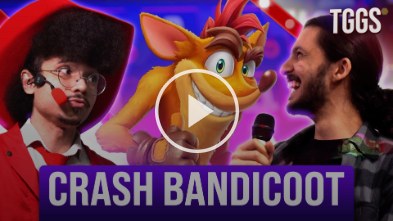 Miniatura do episódio de Crash Bandicoot do TGGS no YouTube